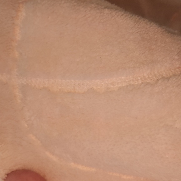 Nwt! Fuda fluffy jacket reversible zip up - Picture 10 of 13